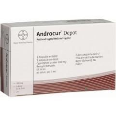 Androcur Depot 300mg 3 ampul