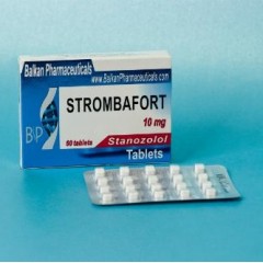 Balkan Pharma Strombafort 10mg 60 tablet (Winstrol,Stanozolol)