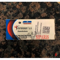 Iran Deroloxan-Oxandrolon 2.5mg 50 Tablet
