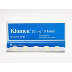 Klomen 50mg 10 Tablet