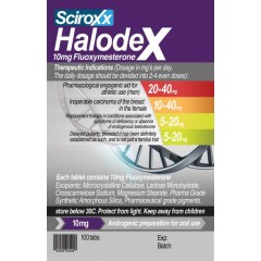 Sciroxx Halotestin 10mg 100 tablet 