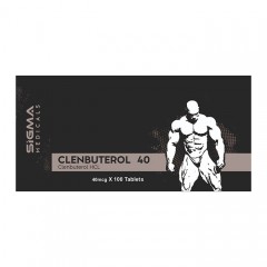 Sigma Clenbuterol 40mcg 100 Tablet