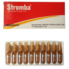 NasPharma Stromba 50mg 10 Ampul (Winstrol,Stanozolol)